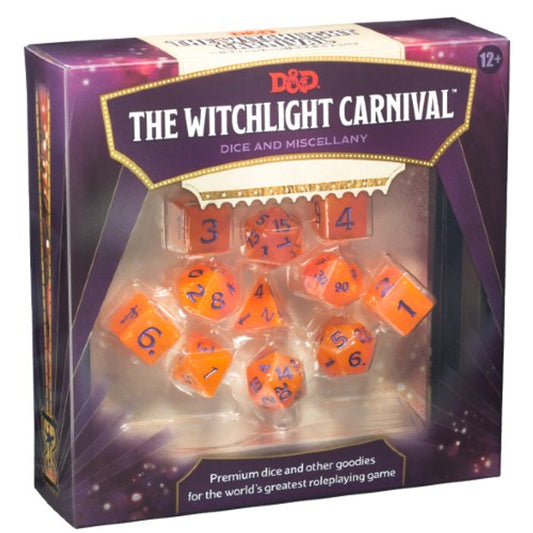 Dungeons & Dragons 5E RPG: The Witchlight Carnival - Dice & Miscellany