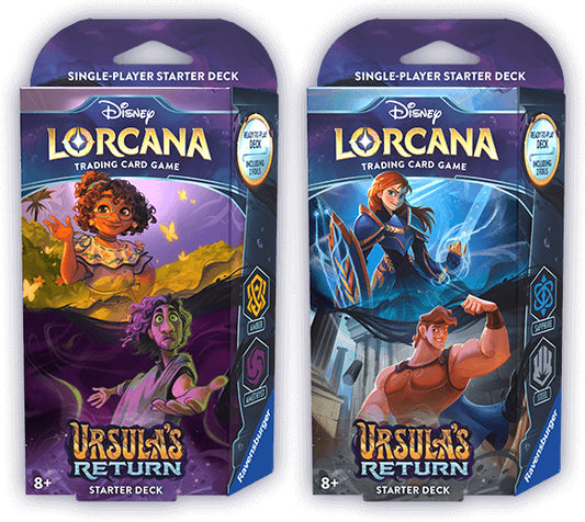 Disney Lorcana TCG: Ursula`s Return - Starter Deck's