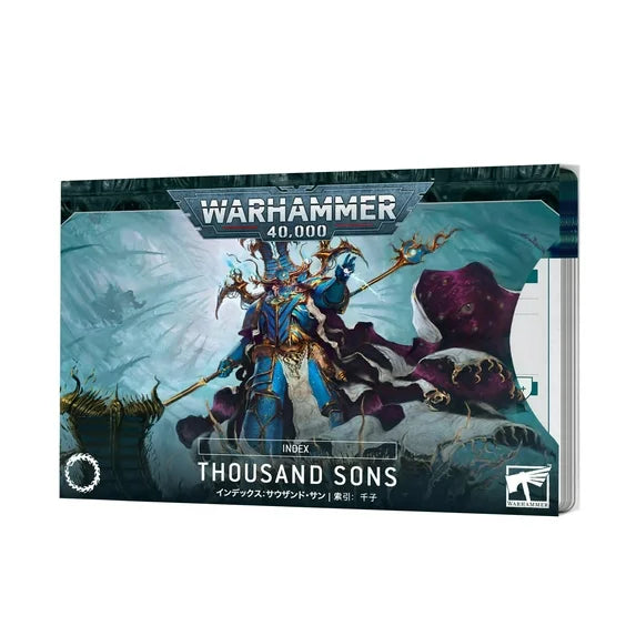 Warhammer THOUSAND SONS INDEX CARDS ****