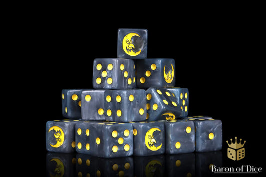 Moon Dice - Square Corner