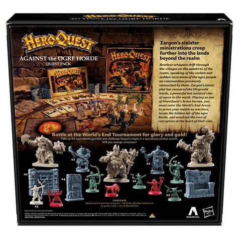 HEROQUEST: Against the Ogre Horde Quest Pack Game Expansion Pack