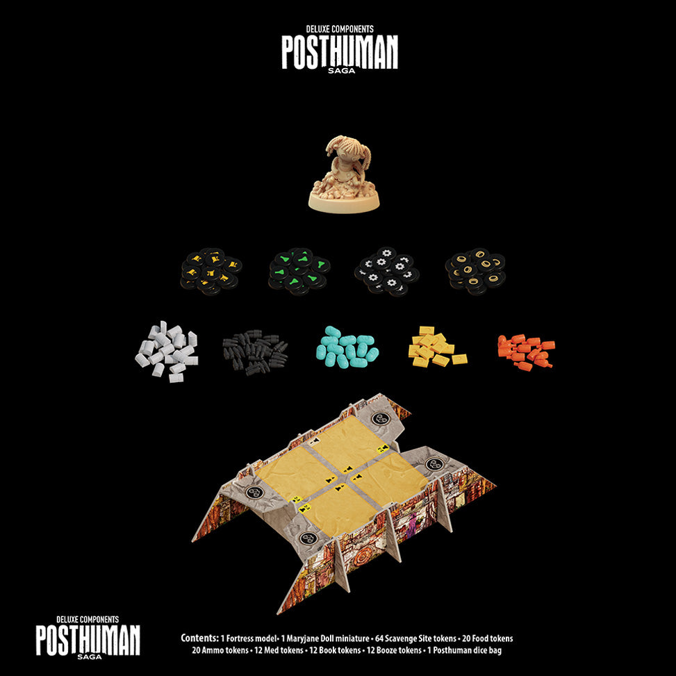 POSTHUMAN SAGA: DELUXE COMPONENTS