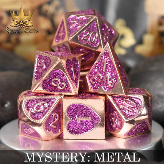 Mystery Dice - 5 Styles - Metal Set