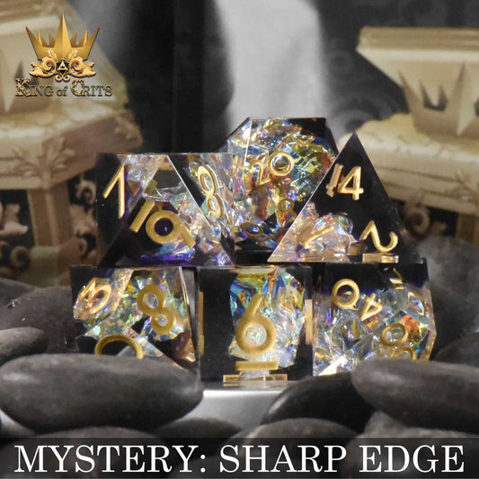Mystery Dice - 5 Styles - Sharp Edge Set