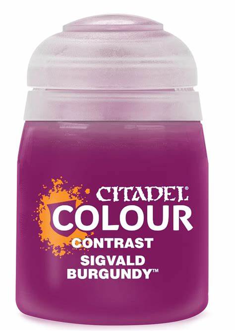 CONTRAST: SIGVALD BURGUNDY ****