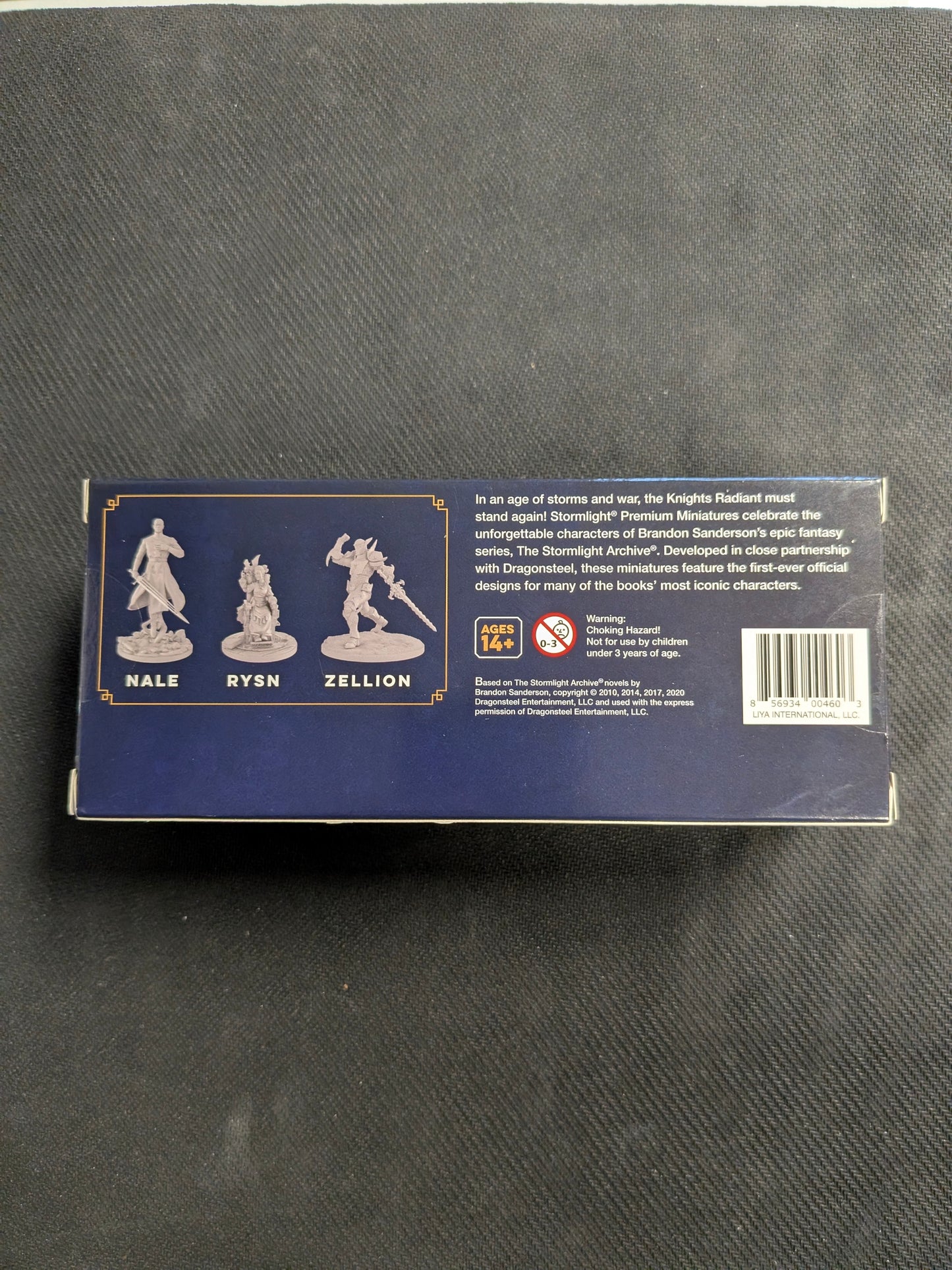 Stormlight Premium Miniatures: Nale, Rysn, & Zellion