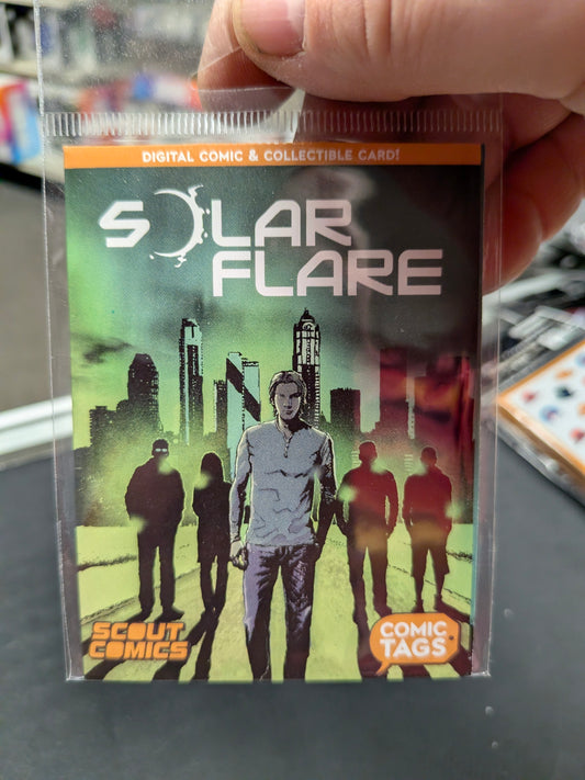 SOLAR FLARE VOL 1 COMIC TAG *