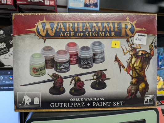 WARHAMMER AGE OF SIGMAR PAINTS + TOOLS SET ****