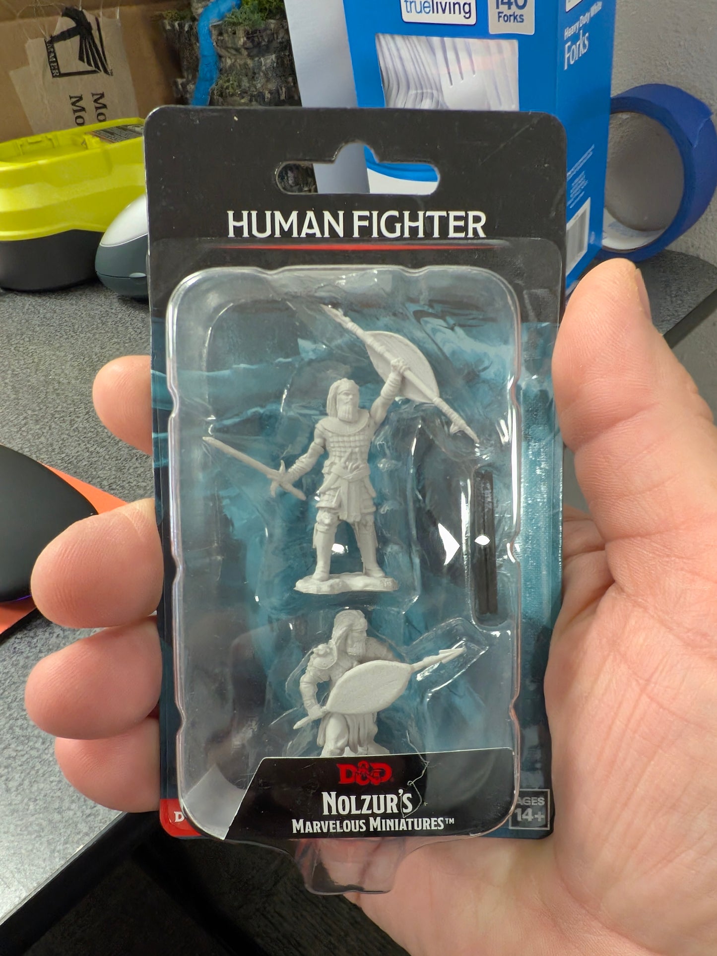 D&D Minis: Human Fighter ****