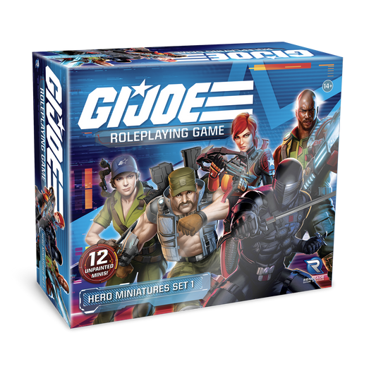 G.I. JOE Roleplaying Game Hero Miniatures Set 1 *