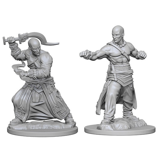 Pathfinder Deep Cuts Unpainted Miniatures: W01 Human Male Monk