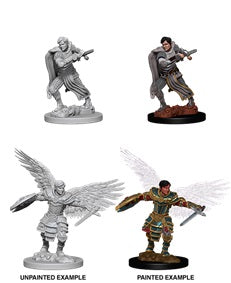 Dungeons & Dragons: Nolzur's Marvelous Unpainted Miniatures - W06 Male Aasimar Fighter