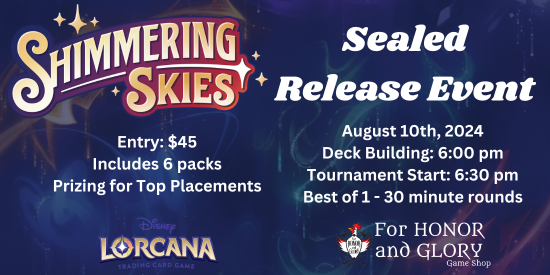 Lorcana Shimmering Skies Release Event