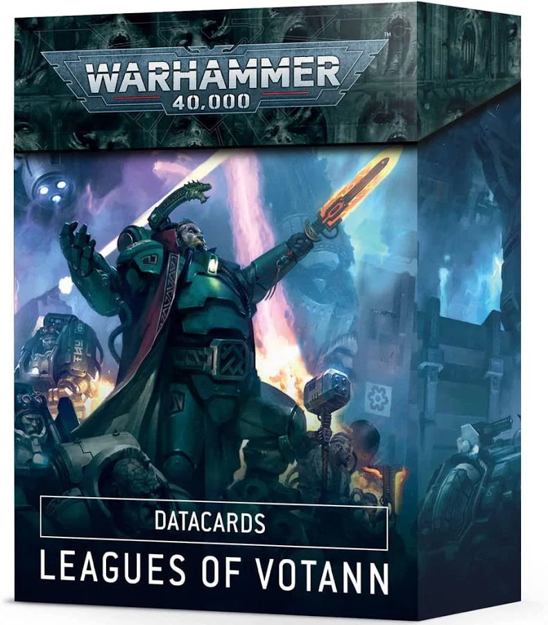 Warhammer 40K: DATACARDS LEAGUES OF VOTANN ****