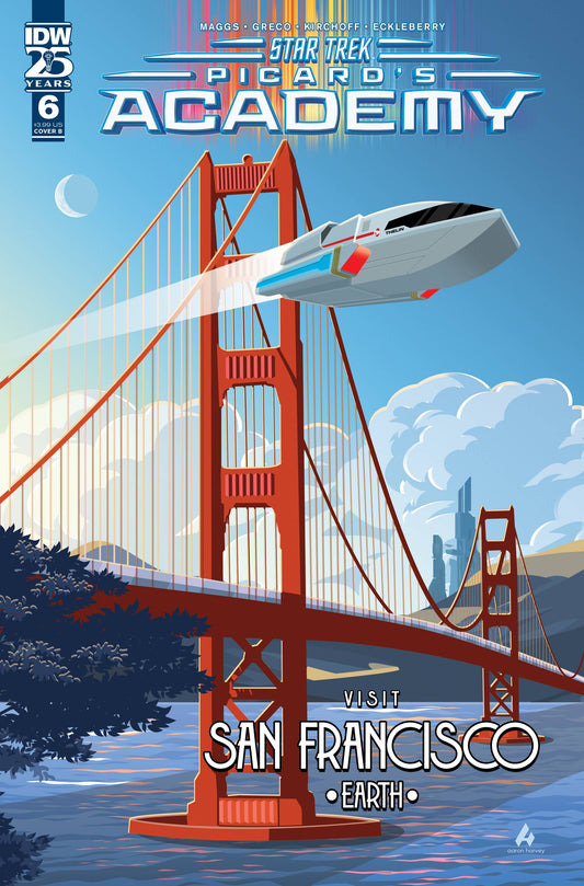 STAR TREK PICARDS ACADEMY #6 CVR B HARVEY