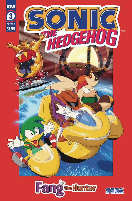 SONIC THE HEDGEHOG FANG HUNTER #3 CVR A HAMMERSTROM