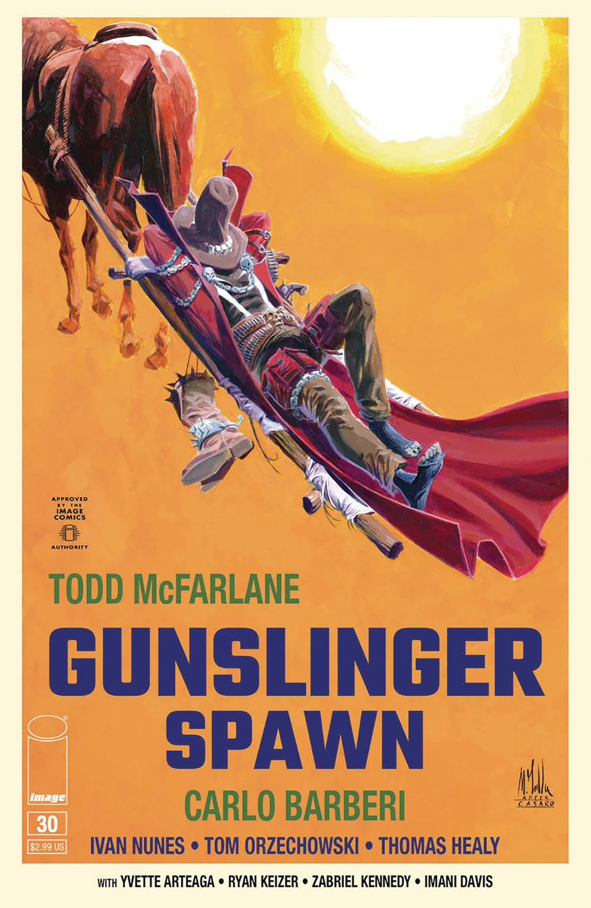 GUNSLINGER SPAWN #30 CVR A FAILLA