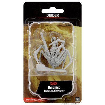 DUNGEONS AND DRAGONS: NOLZUR'S MARVELOUS UNPAINTED MINIATURES: W12.5 DRIDER