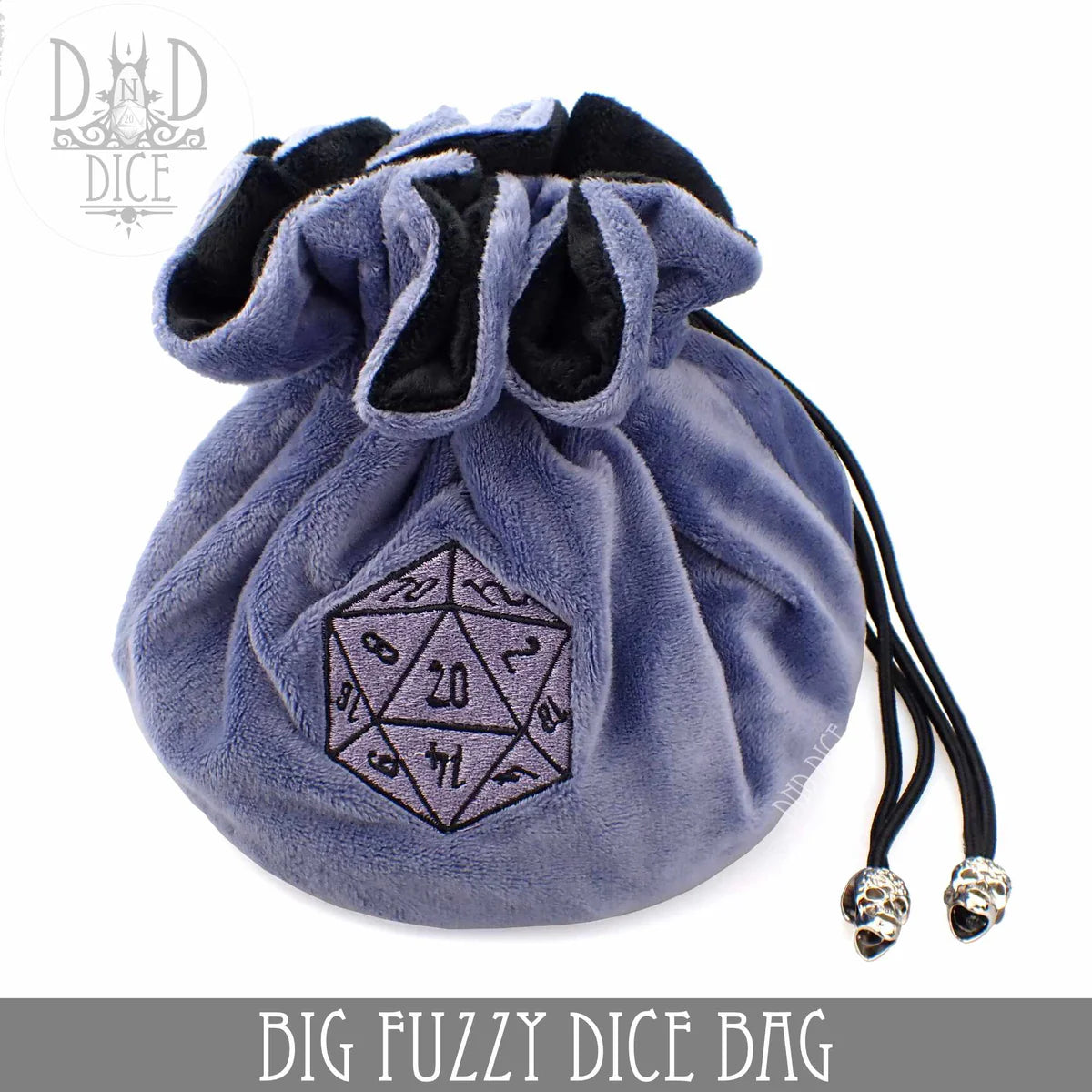 Big Fuzzy Dice Bag - BLUE