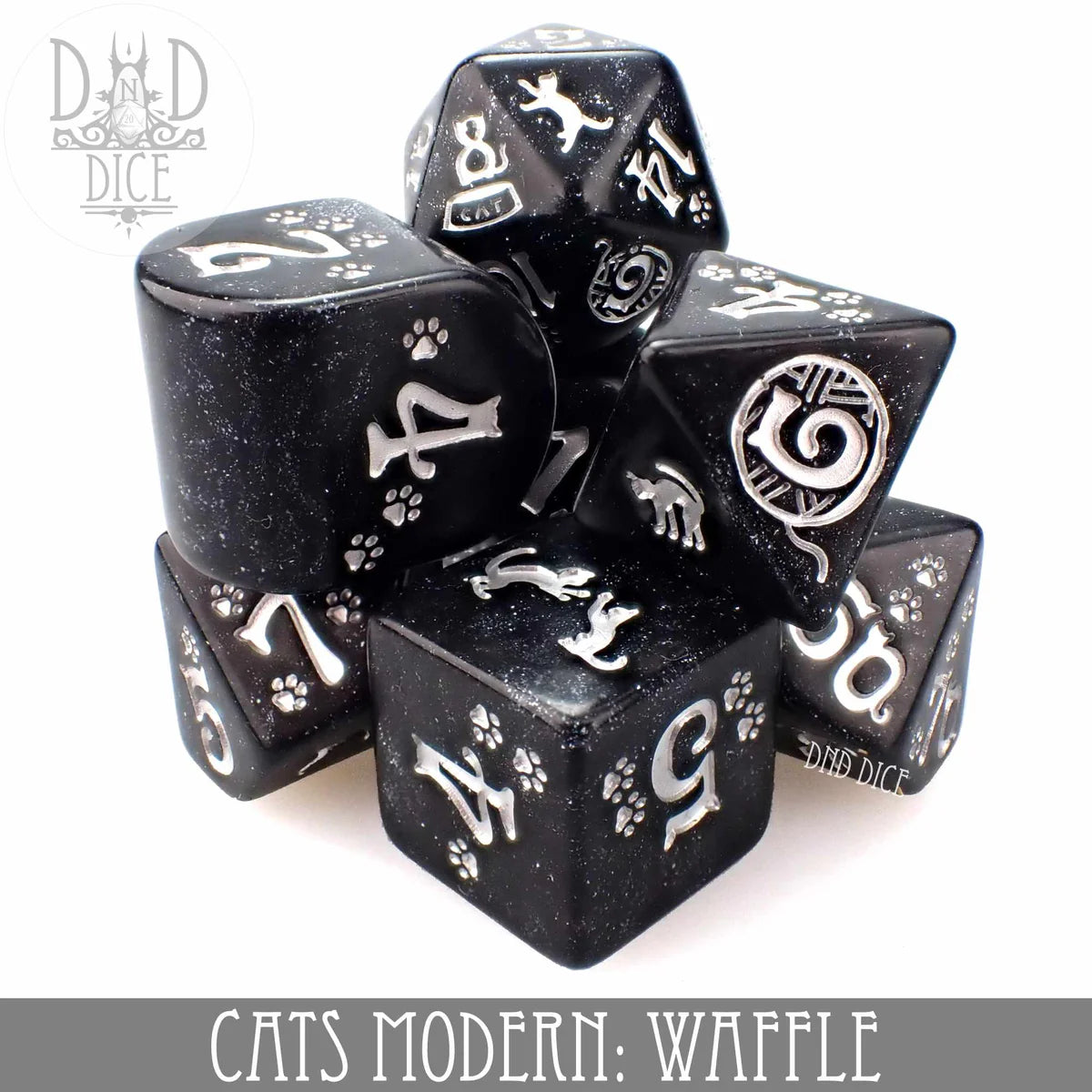 CATS DICE SET: WAFFLE