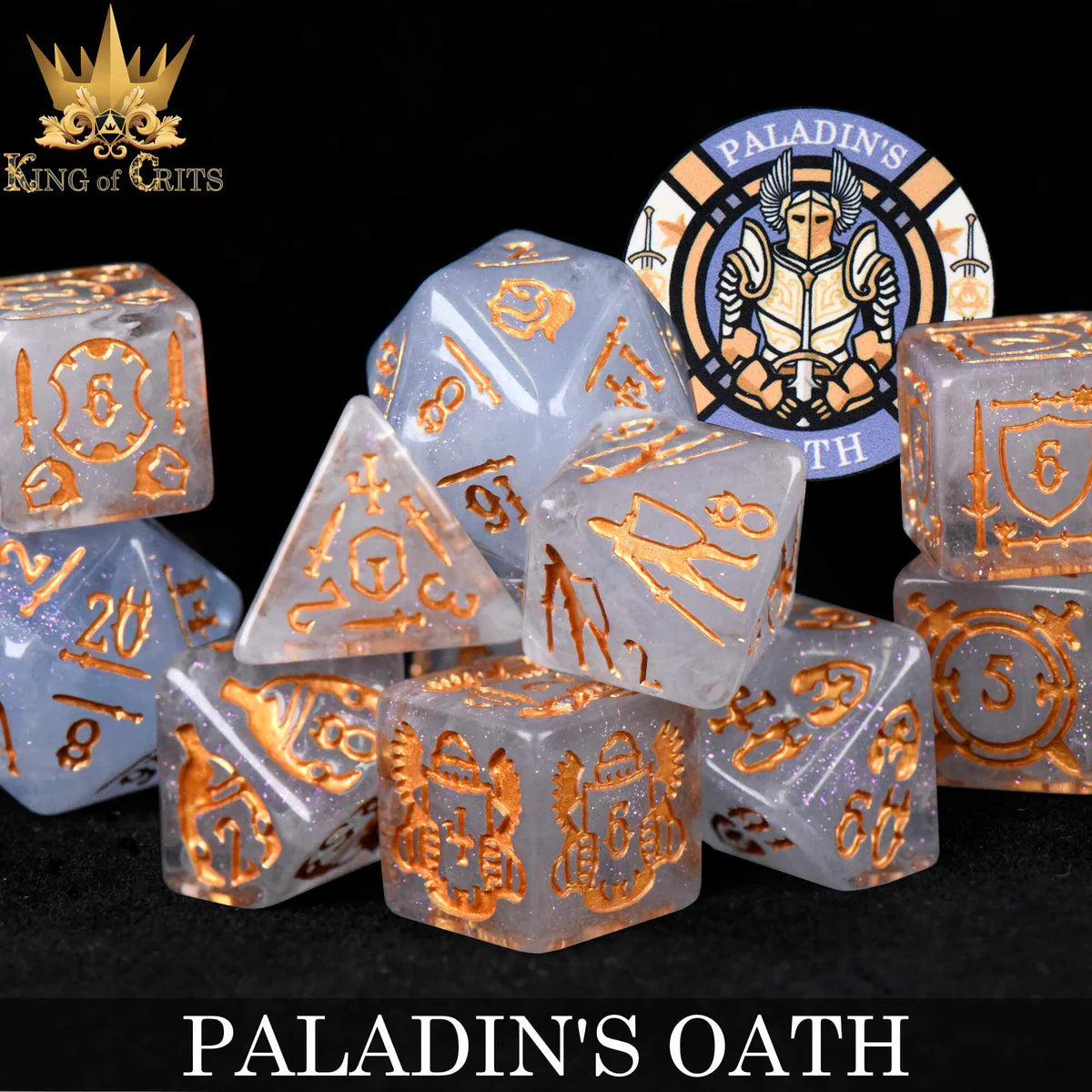 Paladin's Oath - 11 Dice Set