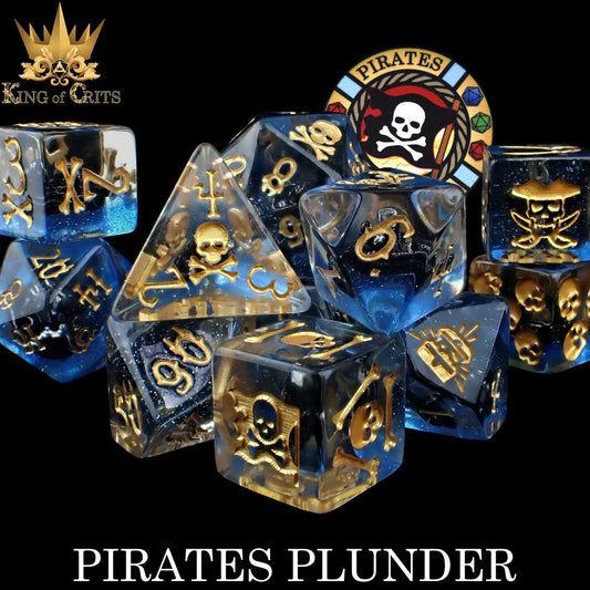 Pirates Plunder - 11 Dice Set