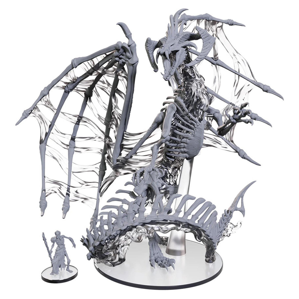 Dungeons & Dragons: Nolzur's Marvelous Unpainted Miniatures - Black Dracolich Boxed Miniature
