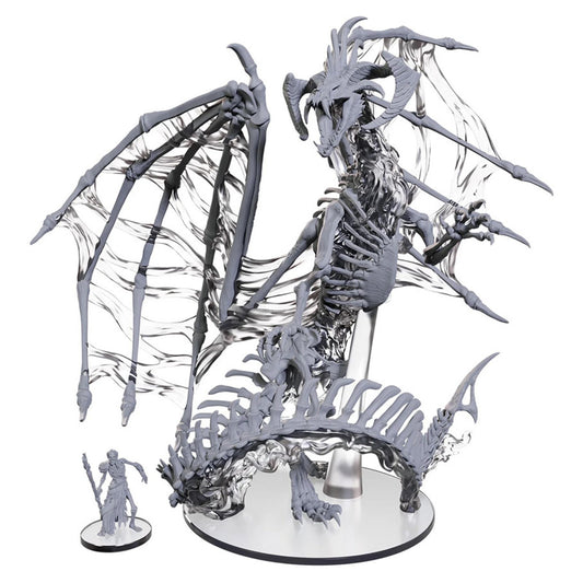 Dungeons & Dragons: Nolzur's Marvelous Unpainted Miniatures - Black Dracolich Boxed Miniature