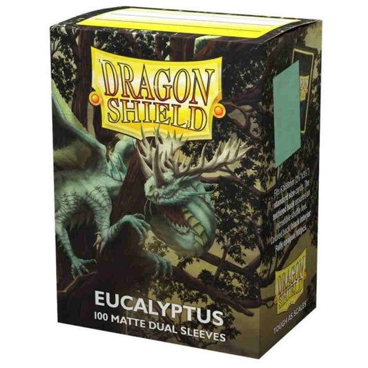 DRAGON SHIELD DUAL SLEEVES: MATTE EUCALYPTUS (BOX OF 100)