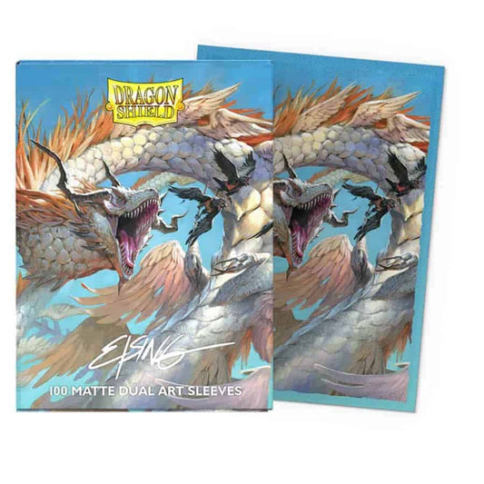 DRAGON SHIELD SLEEVES: DUAL ART SIGNATURE SERIES: THE EJSINGANDR (BOX OF 100)