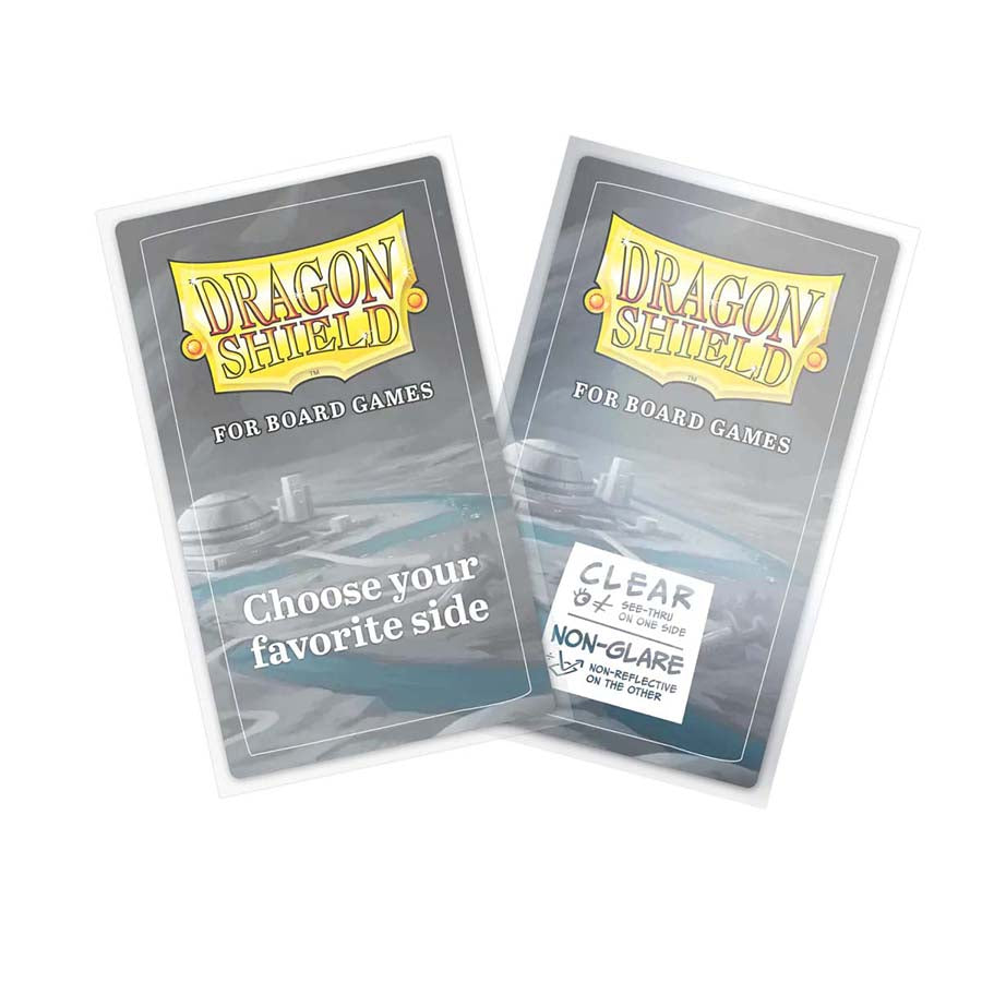 DRAGON SHIELD: BOARD GAME SLEEVES: CLEAR NONGLARE: TAROT
