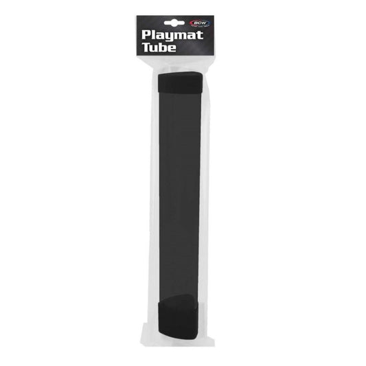 SMOKE PLAYMAT TUBE WITH DICE CAP - BLACK ****