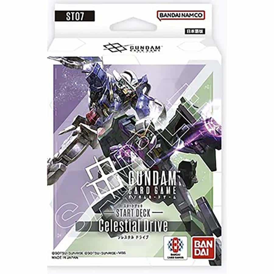 GUNDAM CARD GAME: STARTER DECK: CELESTIAL DRIVE [ST07]