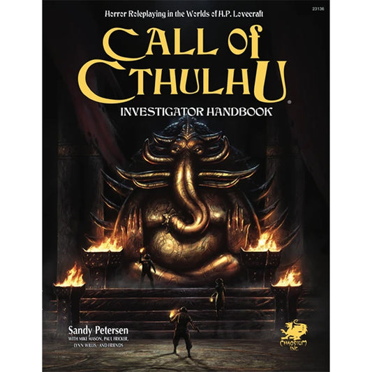 Call Of Cthulhu 7th Edition Investigator Handbook****