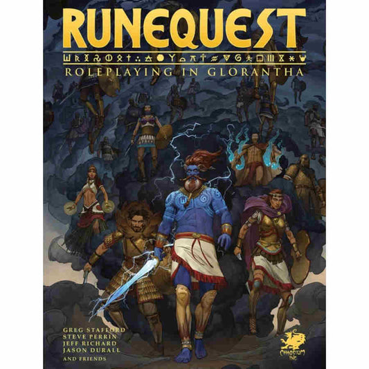 RUNEQUEST: ROLEPLAYING IN GLORANTHA (HARDCOVER)
