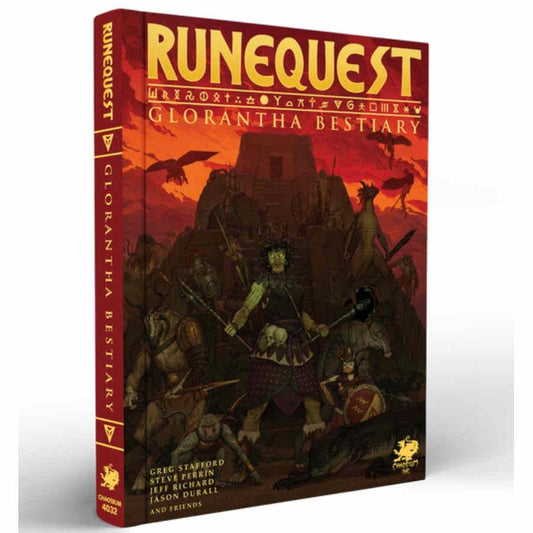 RUNEQUEST: GLORANTHA BESTIARY - HARDCOVER