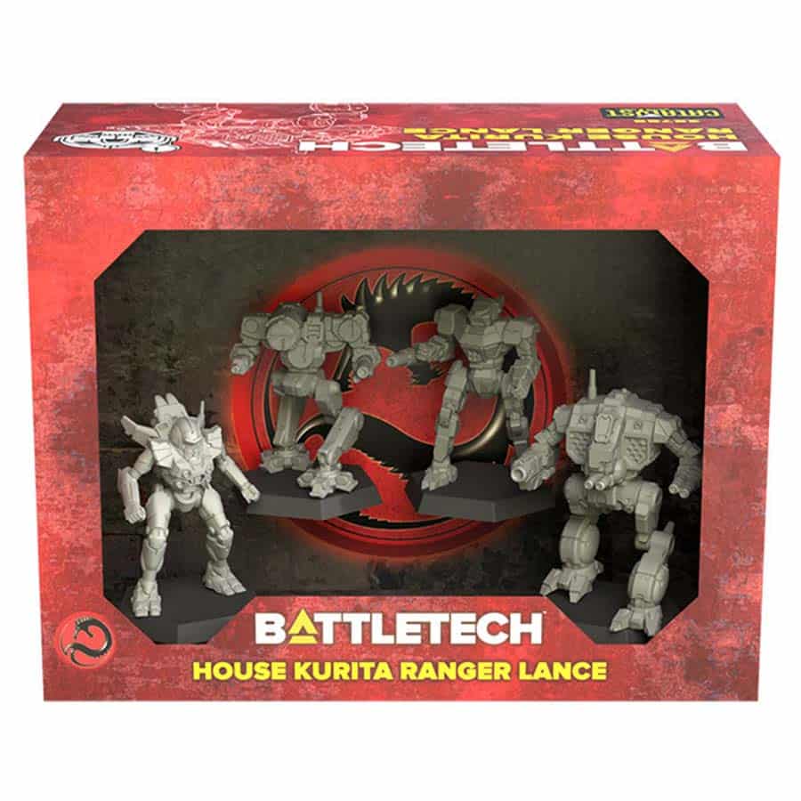 BATTLETECH: HOUSE KURITA RANGER LANCE FORCE PACK ****