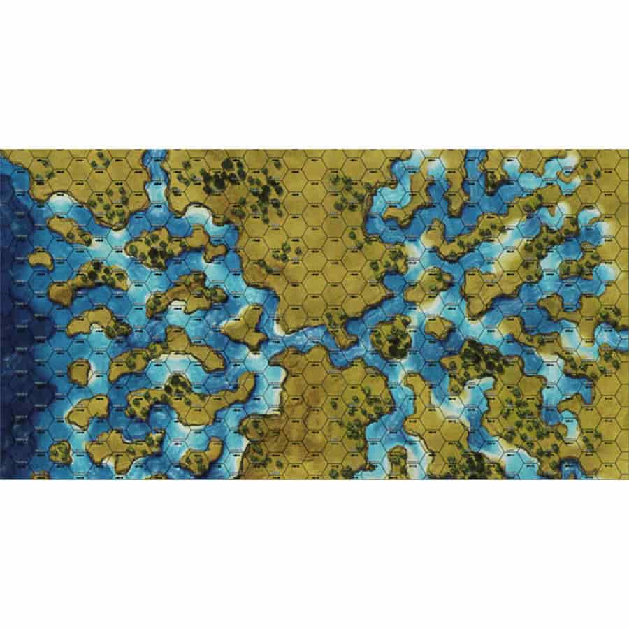 BATTLETECH: BATTLEMAT: SAVANNAH RIVER DELTA MAP PACK