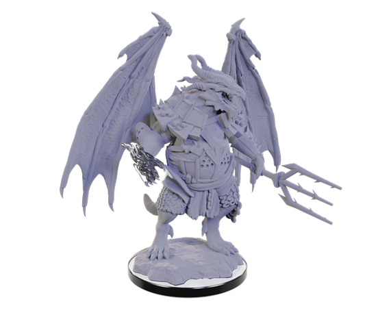 DUNGEONS AND DRAGONS NOLZUR'S MARVELOUS MINIATURES: W22 DRACONIAN MAGE & FOOT SOLDIER