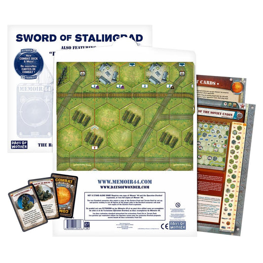 Memoir '44: Battlemap Volume 3 Sword Of Stalingrad