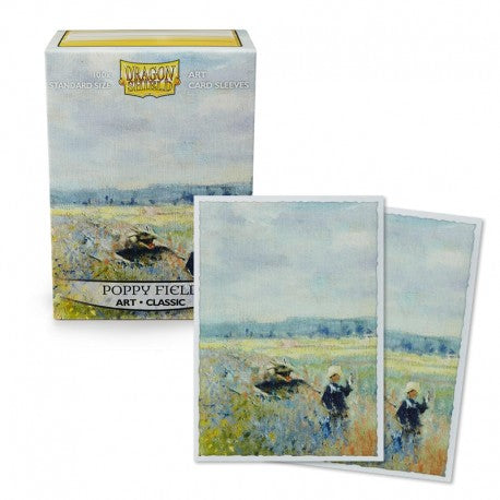 DRAGON SHIELD ART SLEEVES CLASSIC POPPY FIELD