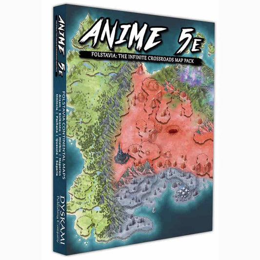 ANIME 5E RPG: FOLSTAVIA MAP PACK