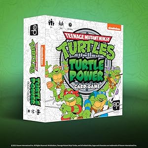 Teenage Mutant Nija Turtles Turtle Power Card Game ****