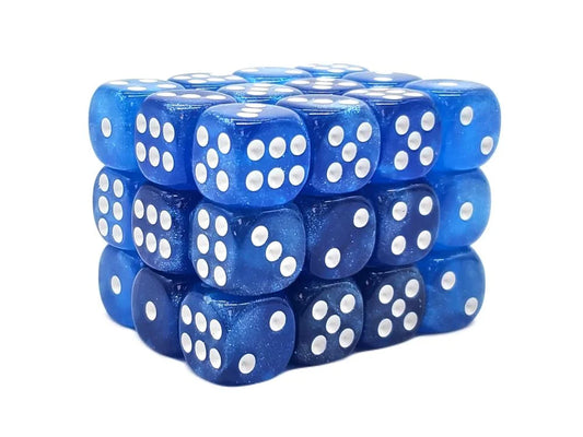 Old School 36ct 12mm D6 Dice Set: Vorpal - Galaxy Blue Void