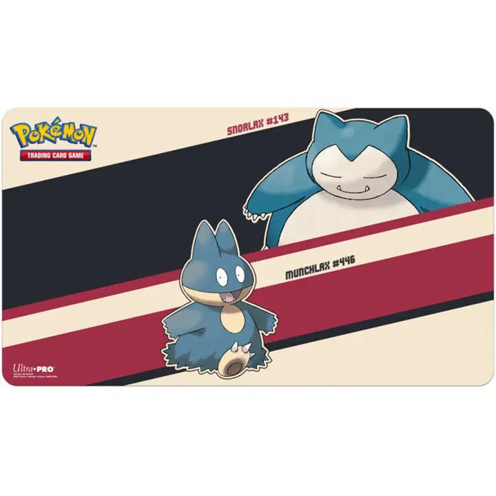 Pokemon snorlax and munchlax playmat