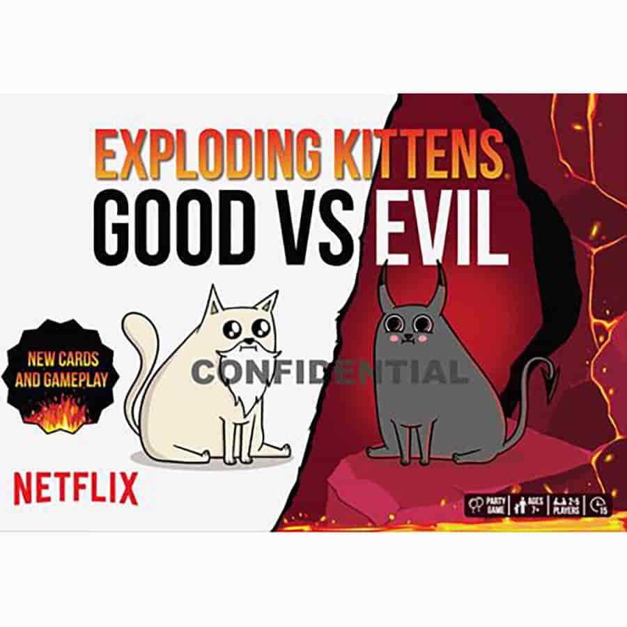 EXPLODING KITTENS: GOOD VS EVIL ****