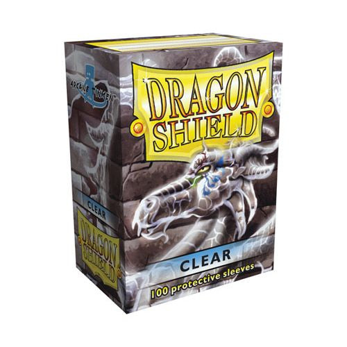 DRAGON SHIELD SLEEVES: CLASSIC CLEAR (BOX OF 100)