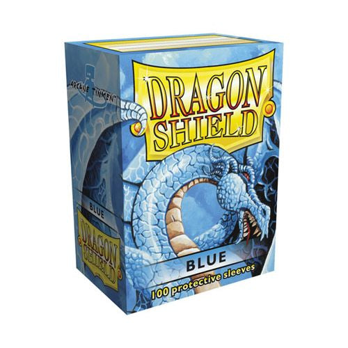 DRAGON SHIELD SLEEVES: CLASSIC BLUE (BOX OF 100)