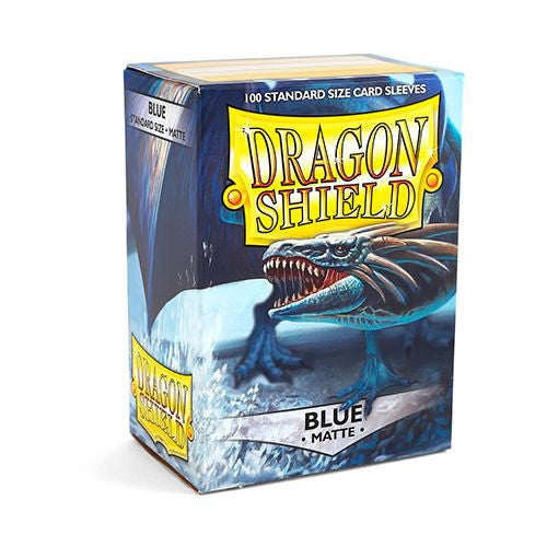 DRAGON SHIELD SLEEVES: MATTE BLUE (BOX OF 100)