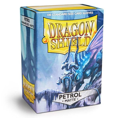 DRAGON SHIELD SLEEVES: MATTE PETROL (BOX OF 100)